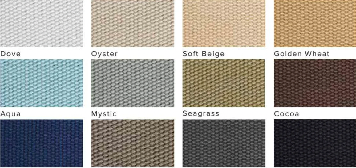 Custom rug all weather outdoor color border options