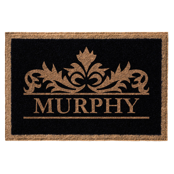 Infinity Custom Mats™ AllWeather Personalized Door Mat STYLE MURPH