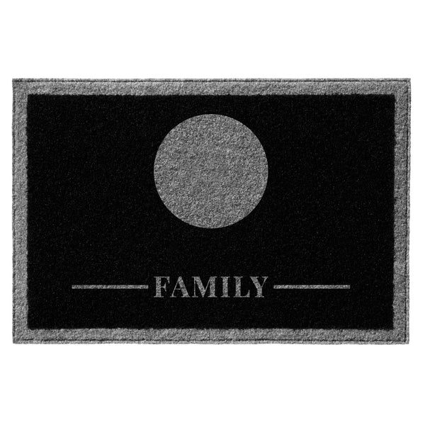 Infinity Custom Mats™ AllWeather Personalized Doormat STYLE CIRCLE