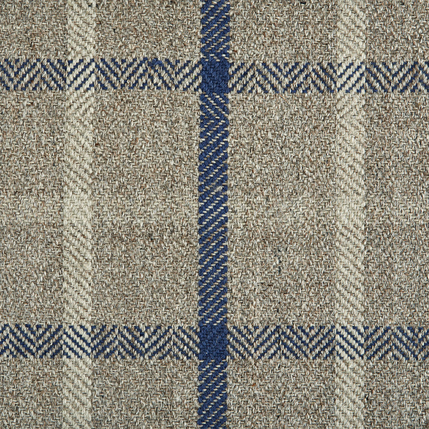 100% New Zealand Wool Rug in Custom and 15 Standard Sizes-Tattersall Dark