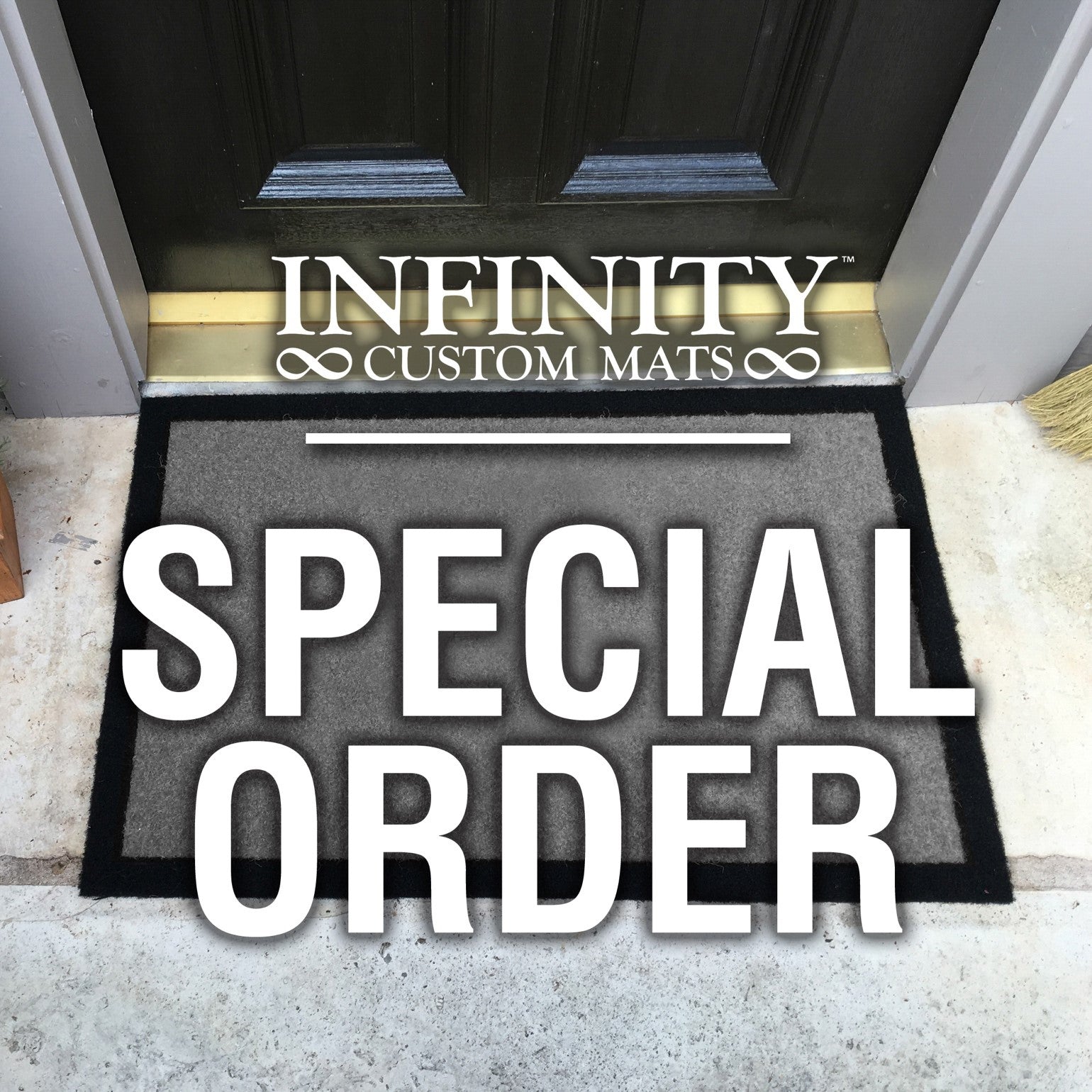 Custom Mat Order Form Infinity Custom Mats™ All-Weather Personalized Doormat - SPECIAL ORDER ...