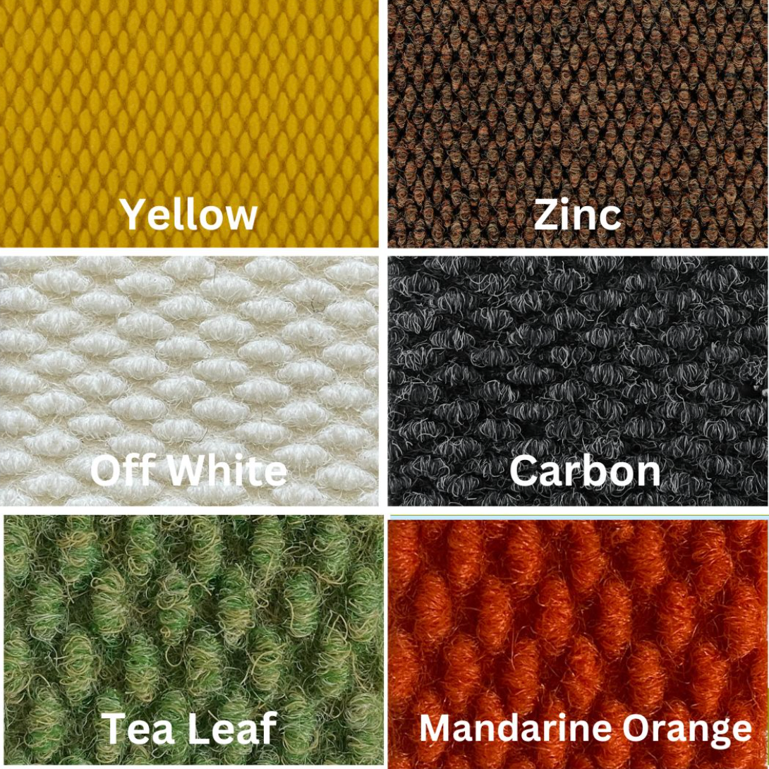 color option for logo mat