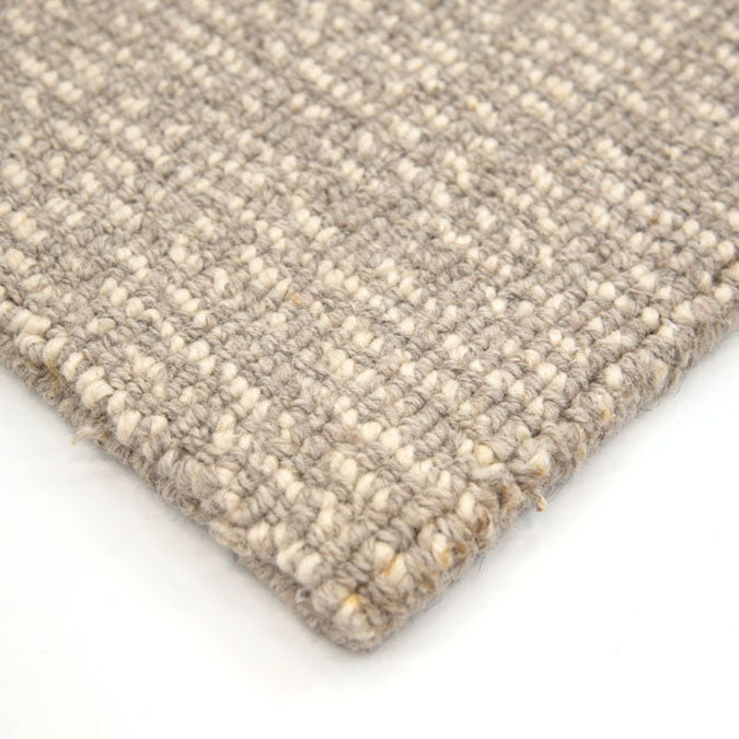 100%  Wool Hand-Loomed Rug - Sonata Platinum *Ships Within 2 Days*