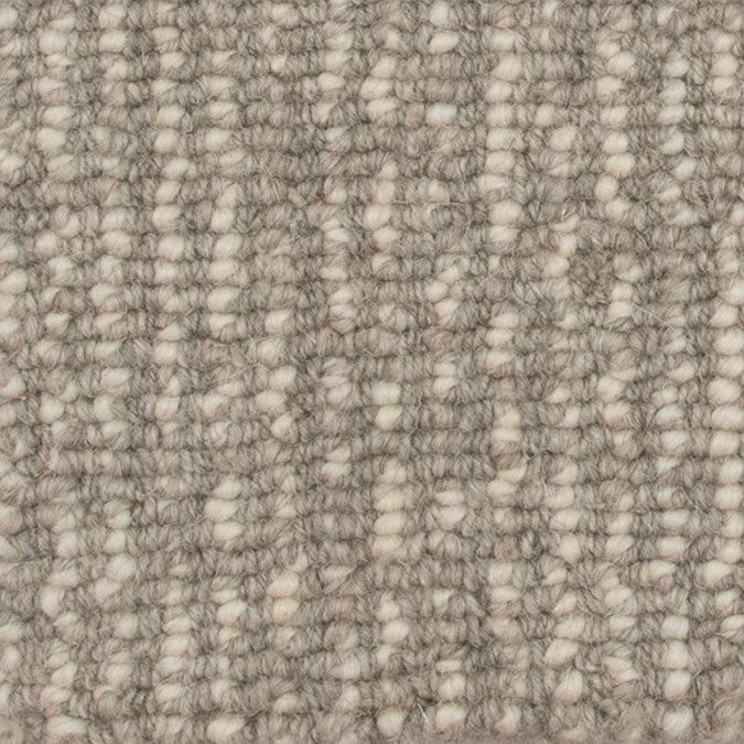 100%  Wool Hand-Loomed Rug - Sonata Platinum *Ships Within 2 Days*