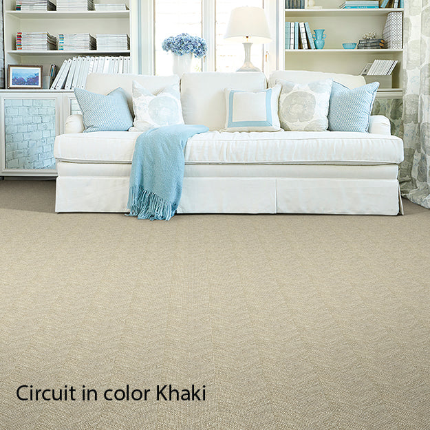 Stain Resistant Rug in Custom and 15 Standard Sizes-Circuit