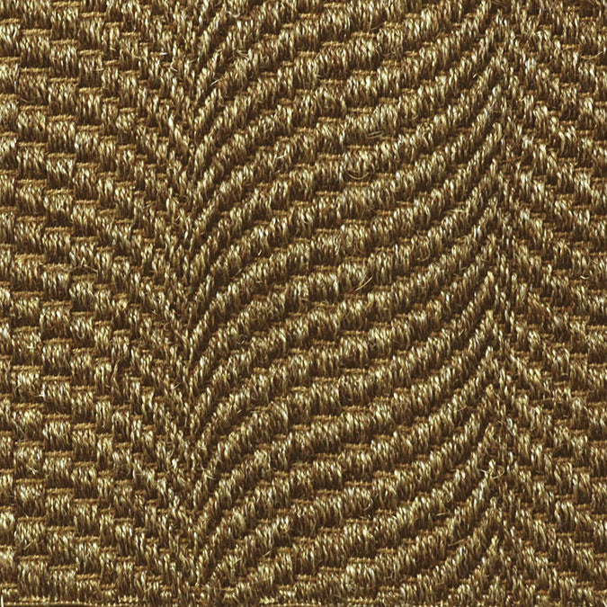 Sisal rug with mermaid design in natural fiber weave, available in 15 standard sizes and custom dimensions