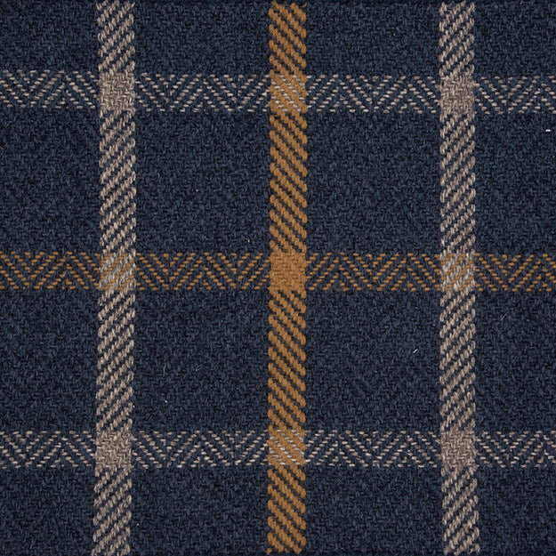 100% New Zealand Wool Rug in Custom and 15 Standard Sizes-Tattersall Dark