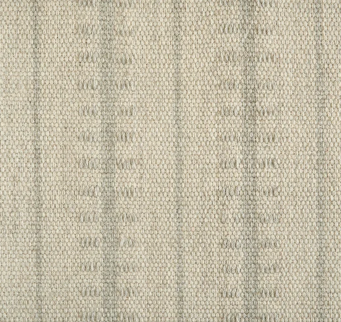 100% New Zealand Wool Rug in Custom and 15 Standard Sizes-Ticking Stripe