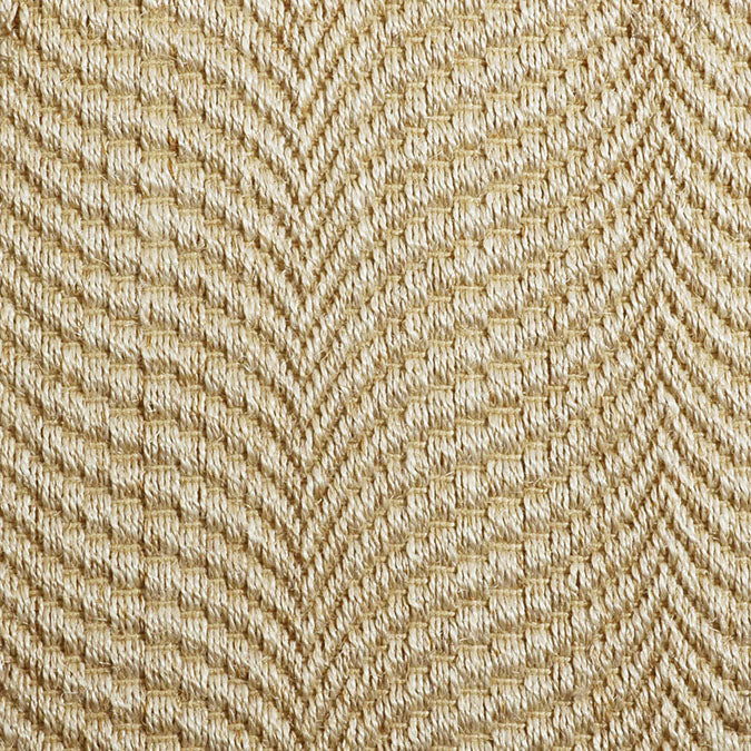 Sisal rug with mermaid design in natural fiber weave, available in 15 standard sizes and custom dimensions