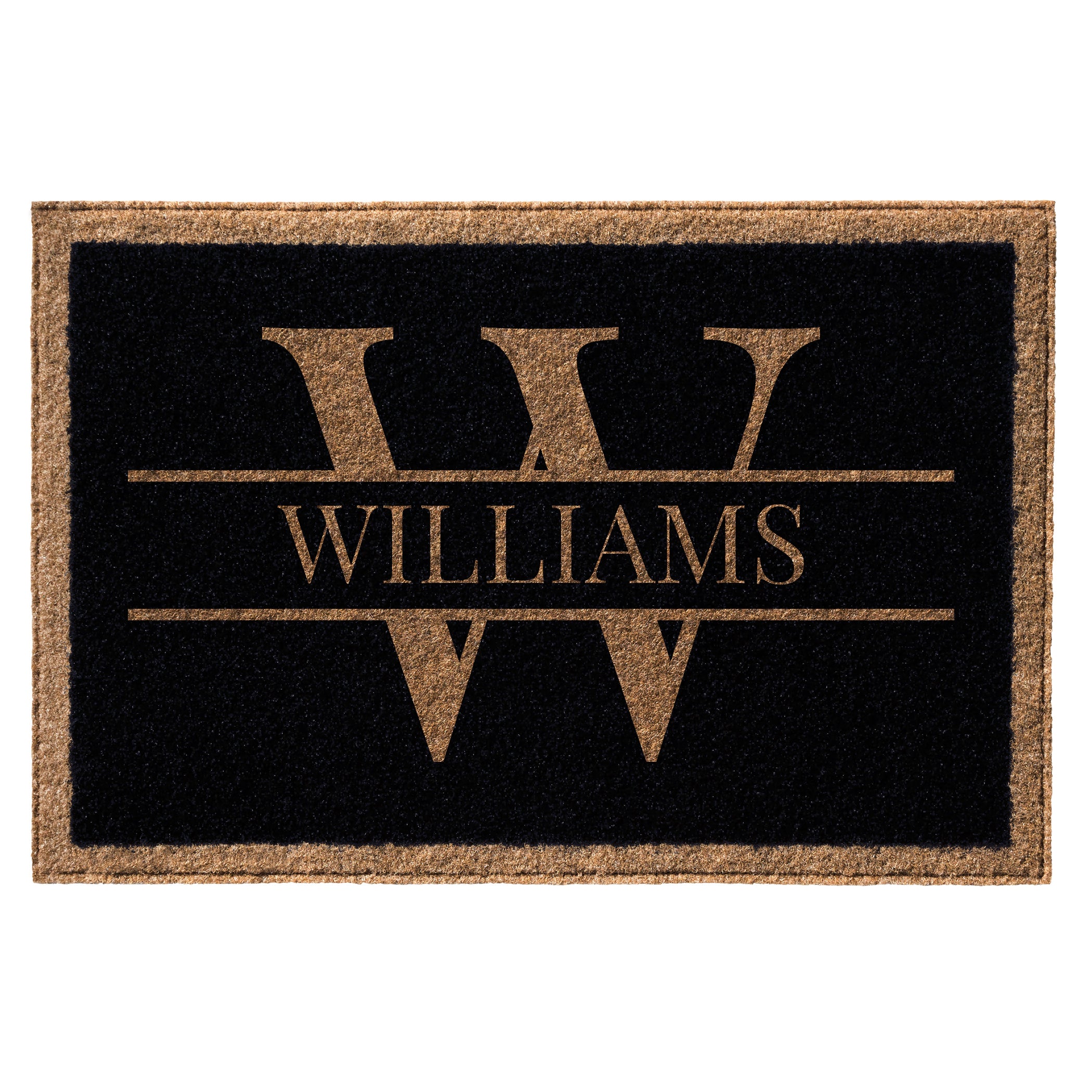 Infinity Custom Mats™ All-Weather Personalized Door Mat - STYLE: ANDER 