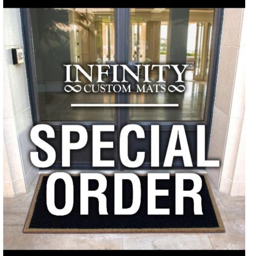 Infinity Custom Mats™ All-Weather Personalized Doormat - SPECIAL ORDER - Four Color Options