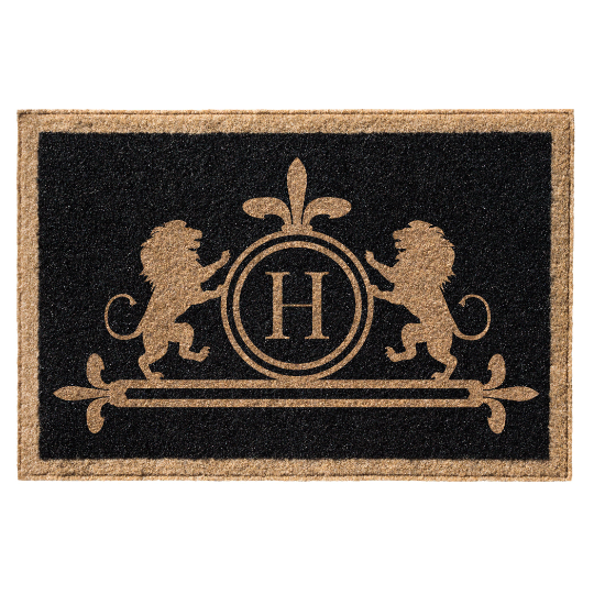 Infinity Custom Mats™ All-Weather Personalized Door Mat - STYLE: LIONS 