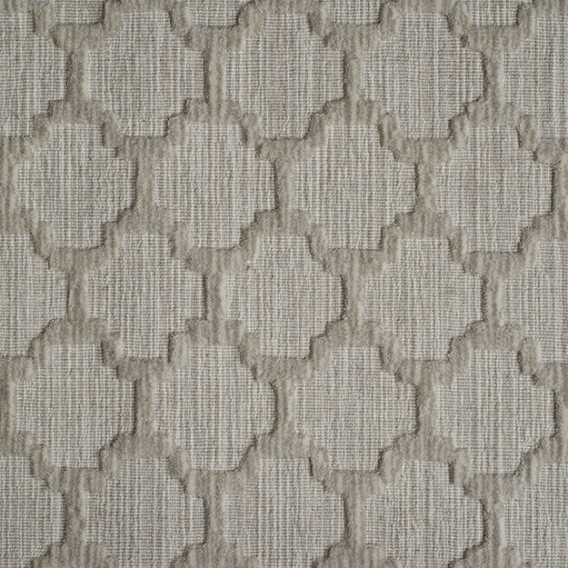 Cream Geometric Rug