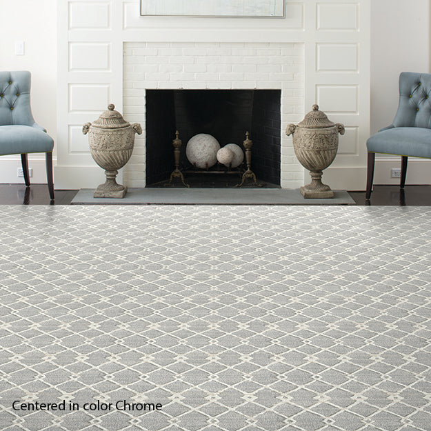 Stain Resistant Rug in Custom and 15 Standard Sizes-Centered