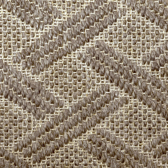 Sisal Rug in Custom and 15 Standard Sizes-Pathway Grey - rugsthatfit.com
