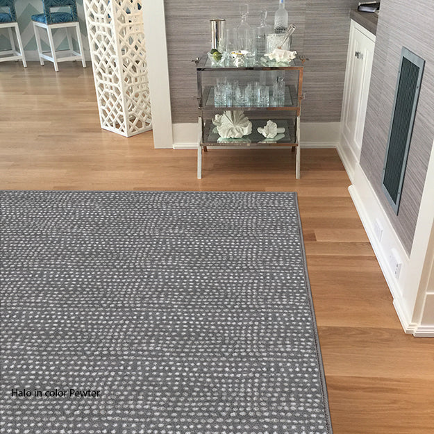 Stain Resistant Rug in Custom and 15 Standard Sizes-Halo