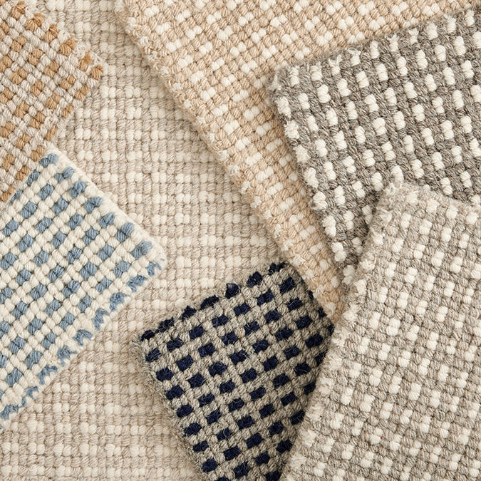 100% Wool Rug in Custom and 15 Standard Sizes-Homeland Heathered