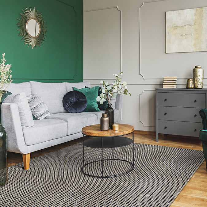 100% Wool Rug in Custom and 15 Standard Sizes-Homeland Heathered