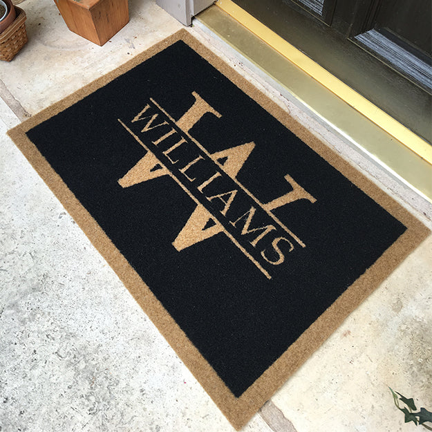 Modern Main Personalized Customized Doormat – Matterly