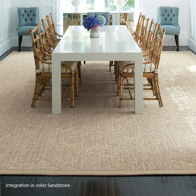 Stain Resistant Rug in Custom and 15 Standard Sizes-Integration