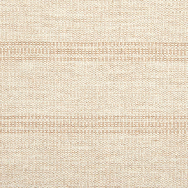 Las Palmas Woven Custom Wool Rug - Parchment - rugsthatfit.com