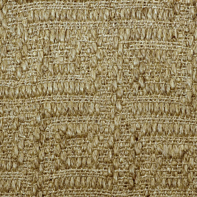 natural sisal rug showing texture and weave pattern - available in 15 sizes and custom sizes