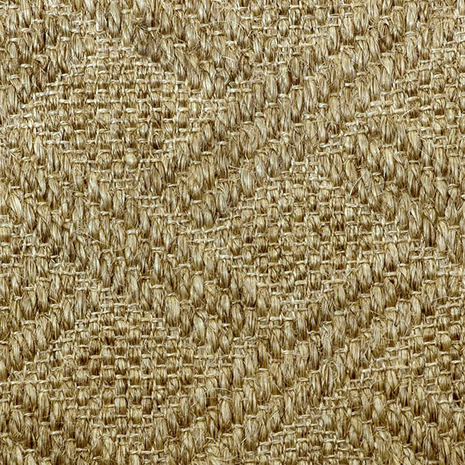 Sisal Chevron Rug in modern living room - available in 15 sizes and custom dimensions