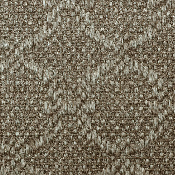 Sustainable sisal area rug in Silvered Grey - handwoven natural fiber rug with custom sizing available