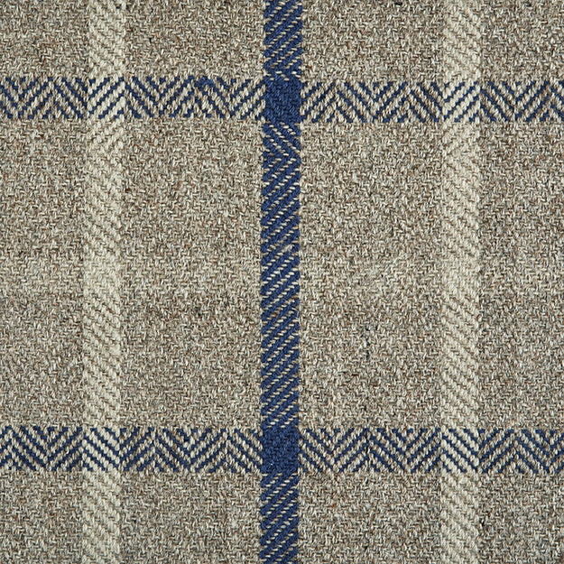 100% New Zealand Wool Rug in Custom and 15 Standard Sizes-Tattersall Dark