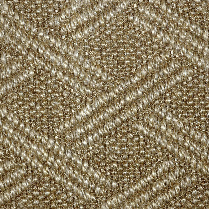 Sisal Chevron Rug in modern living room - available in 15 sizes and custom dimensions