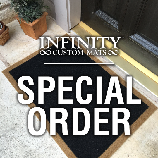 Infinity Custom Mats™ All-Weather Personalized Doormat - SPECIAL ORDER